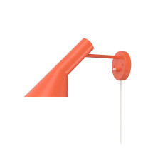 AJ Wall Lamp Electric Orange Cable & Plug