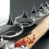 Lodes Nostalgia LED Pendant Along Worktop