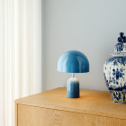 Tom Dixon Bell LED Portable Lamp Baby Blue on Shelf