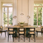 Gubi Multi-Lite Pendant Light Lifestyle Dining Room