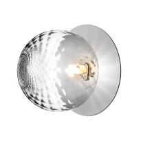 Nuura Liila 1 Wall / Ceiling Light - Large, Silver Optic