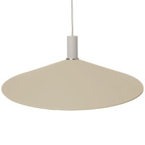 Ferm Living Collect Low Socket Pendant Angle Grey Cashmere