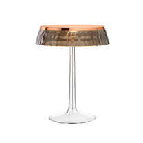 Flos Bon Jour LED Table - Copper, Smoke Crown