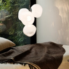 Tom Dixon Melt Mini LED Opal Above Bed