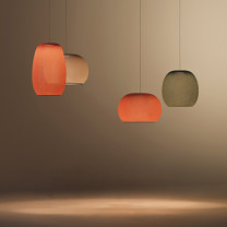 Vibia Closer Outdoor LED Pendants in Cluster