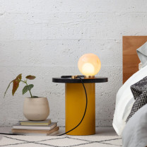 Opaque Orange 1 Bocci 28t Table and Wall Light
