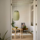 Vibia Closer Outdoor LED Pendant Above Table