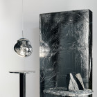 Chrome Tom Dixon Melt LED Pendant in Situ