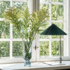 HAY Matin LED Table Lamp Green on Windowsill