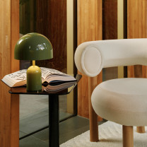 Tom Dixon Bell LED Portable Lamp Moss