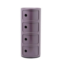 Kartell Componibili Storage Unit 4 - Violet