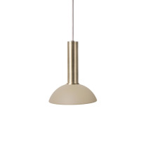 Ferm Living Collect High Socket Pendant Hoop Brass Cashmere