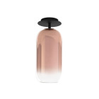Artemide Gople Ceiling Light Black Copper