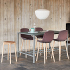 HAY Nelson Bubble Apple Pendant Above Dining Table