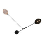 Gubi Satellite Wall  Ceiling Lamp Black White