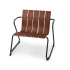 Mater Ocean Lounge Chair - Burnt Red