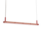 Zero Sprinkle Linear LED Suspension Light Red