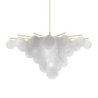  CTO Lighting Nimbus Chandelier - Large, Brass
