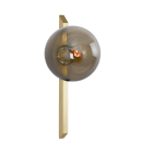 CTO Lighting Gaia - Brass/Clear Grey 