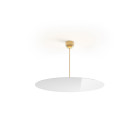 Luceplan Millimetro LED Suspension - Large, Brass