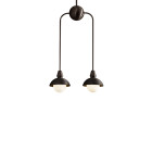 Bert Frank Eos Pendant Drop 2 Short Dark Bronze