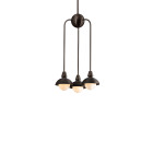 Bert Frank Eos Pendant Drop 3 Short Dark Bronze