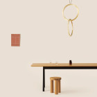 Resident Circus 500 LED Pendant In Situ Table