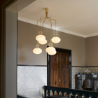 Nuura Rizzatto Cluster 6 Chandelier Lifestyle Stairway