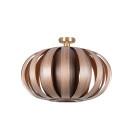 Tom Raffield Urchin Ceiling Light Walnut