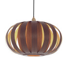  Tom Raffield Urchin Pendant Walnut