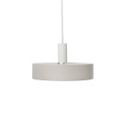 Ferm Living Collect Low Socket Pendant Record White Grey