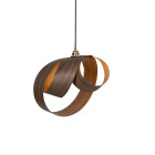 Tom Raffield Verso Pendant Walnut