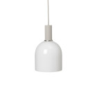Ferm Living Collect Opal Pendant Bell Grey Low