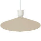 Ferm Living Collect Bell Socket Pendant Angle White Cashmere
