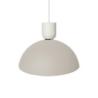 Ferm Living Collect Bell Socket Pendant Disc White Grey