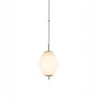 J.Adams & Co Nova Pendant Tall - Antique Brass