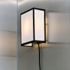 HAY Ava Square Wall Lamp From Below