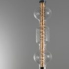 Artemide Alambicco Vertical Suspension Small - On Grey Background