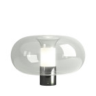 Fontana Arte Fontanella Table Lamp Large Glossy Black