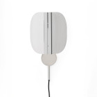 Audo Copenhagen Wing Wall Light Aluminium - Front