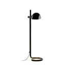 Marset Lauro Floor Lamp Dark Brown Black
