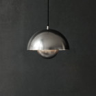 &Tradition Flowerpot VP1 Anniversary Edition Pewter Pendant In Situ