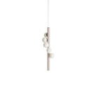 Hollis + Morris Willow Vertical Pendant - Small, White Oak