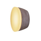 Hollis + Morris Berm Acrylic LED Sconce - White Oak
