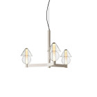 Marset Fragile LED Chandelier CH3 White
