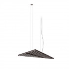 Vibia Rhythm Horizontal LED Suspension - Medium, Brown