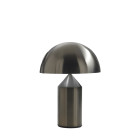 Oluce Atollo Table Lamp Small Black Nickel
