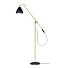 Gubi Bestlite BL4 Floor Lamp Brass Matt Soft Black