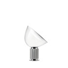 Flos Taccia LED Table Lamp Small Silver Glass Diffuser