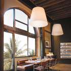 Fontana Arte Amax Pendant Light Lifestyle Restaraunt